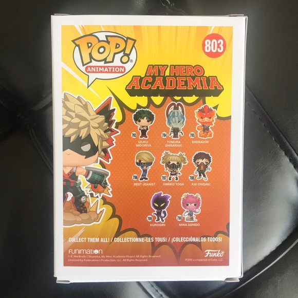 Katsuki Bakugo Funko Pop! #803 Limited Edition HTF - Picture 3 of 4